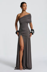 Monica Maxi Dress - Charcoal
