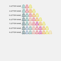 Color Me Mine Kids’ Custom Nameplate Necklace - Multi