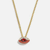 Clove Semi-Precious Birthstone Necklace - Ruby