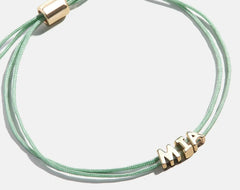 Custom Cord Bracelet - Mint