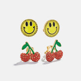 Cherry On Top Kids’ Clip-On Earring Set - Cherry On Top