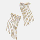 Daniella Earrings - Gold/Pavé