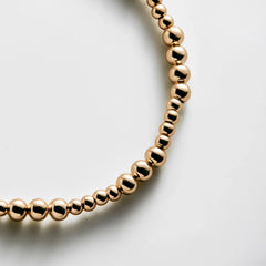 Chelsea Pisa Bracelet - 3MM/4MM Grouped Gold Pisa