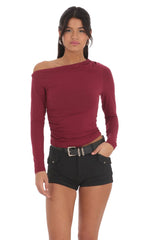 Silver Belted Hardware Shorts in Black