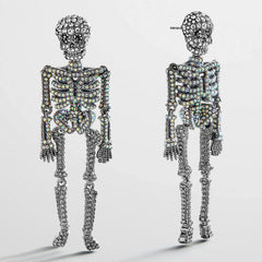 Bone-A-Fide Hottie Earrings - Black/Iridescent