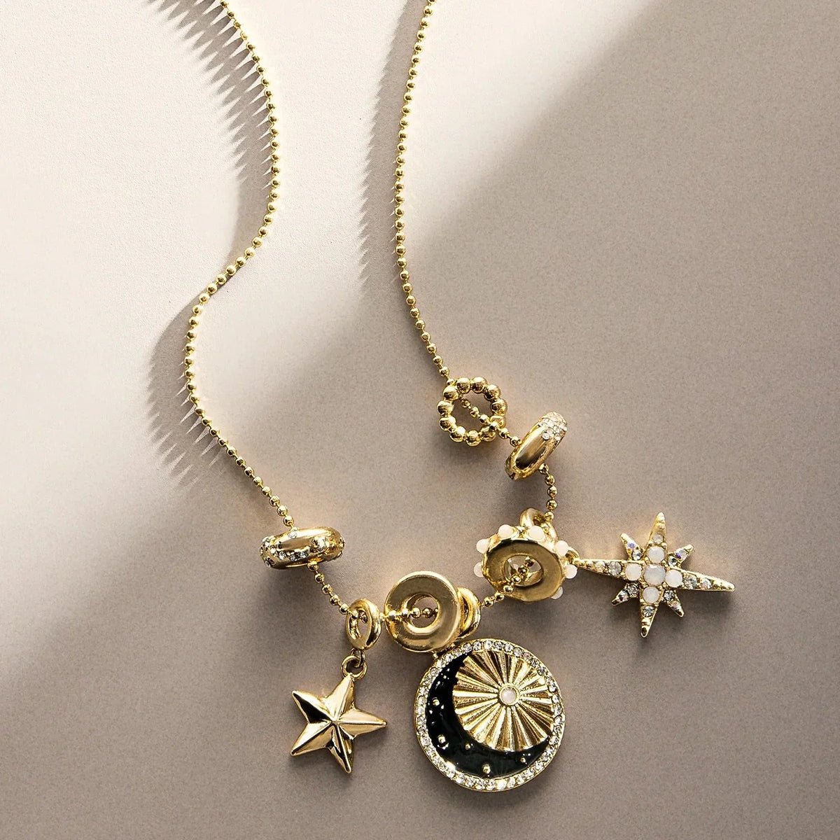 Cressida Celestial Charm Necklace - Star