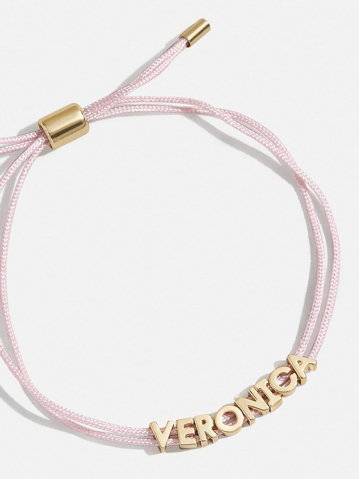 Custom Cord Bracelet - Soft Pink