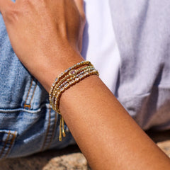 Brooke Tennis Bracelet - Mixed Stones