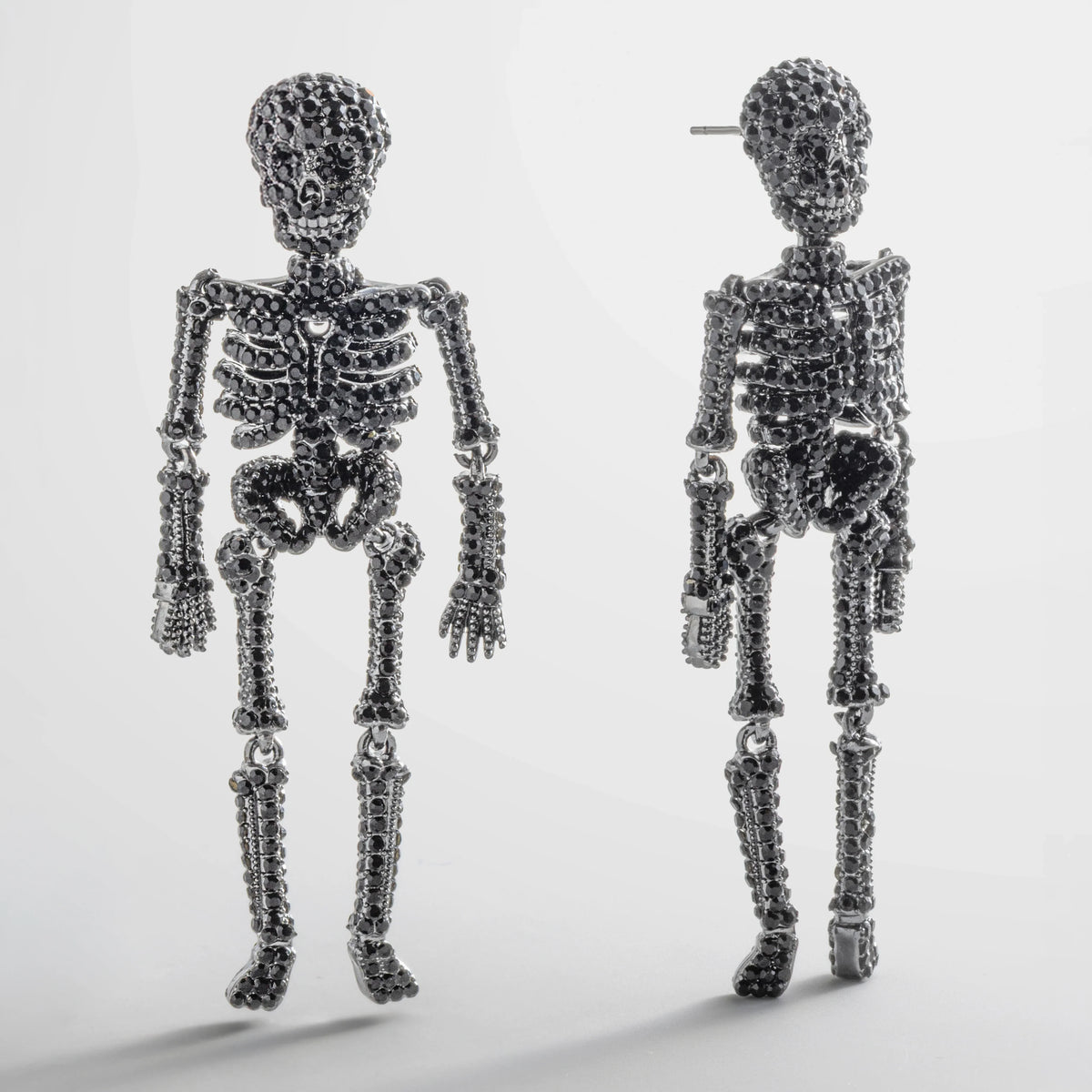 Bone-A-Fide Hottie Earrings - Black