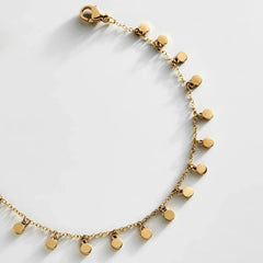 Clio Waterproof Anklet - Gold