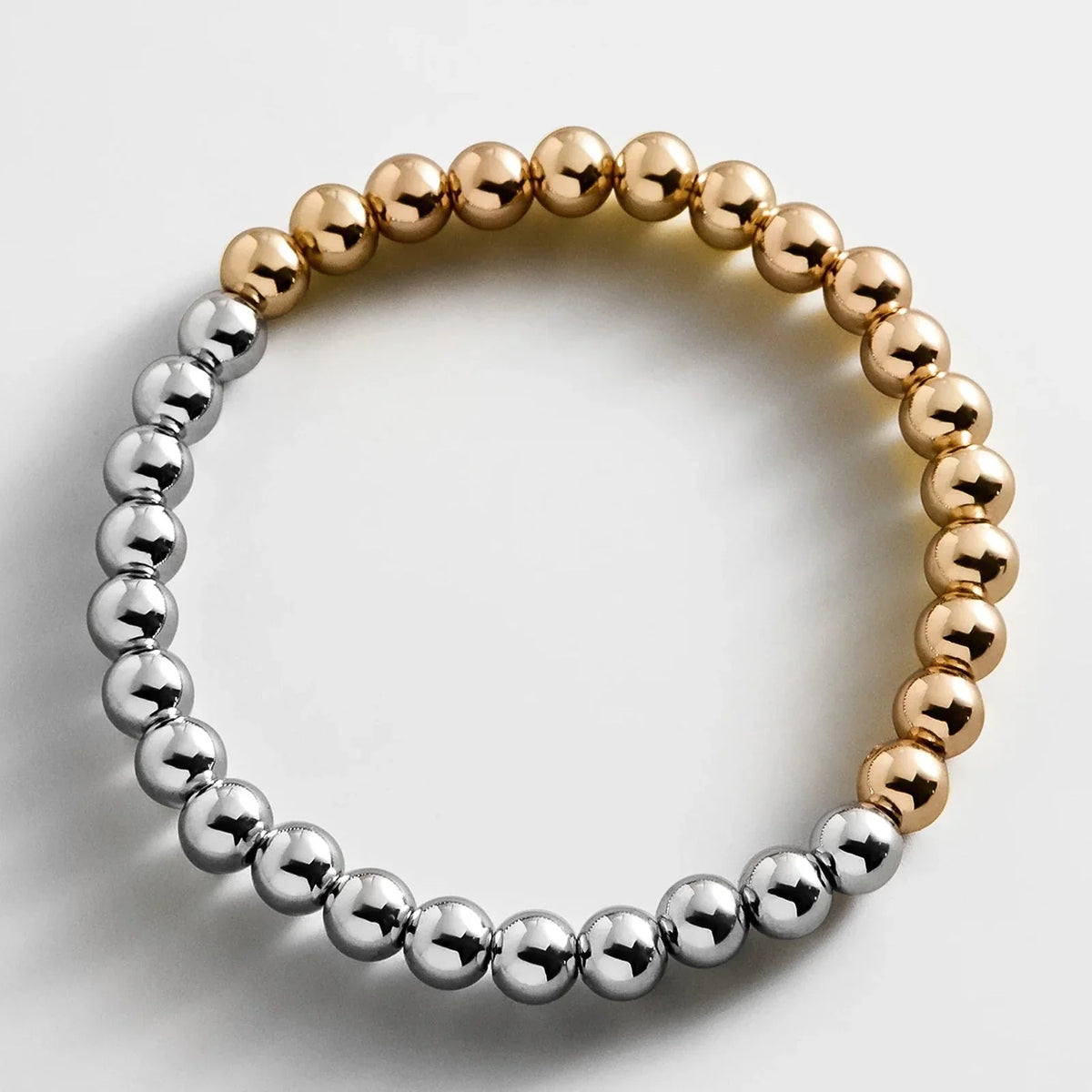Chelsea Pisa Bracelet - Half Gold/Half Silver