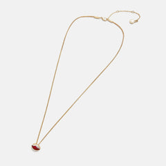 Clove Semi-Precious Birthstone Necklace - Ruby